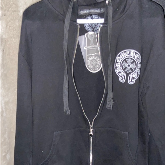 Chrome Hearts Black Hoodie Jacket